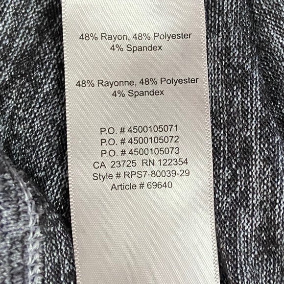 Wilfred Free Mara GREY BLACK T-shirt Dress - Picture 6 of 6